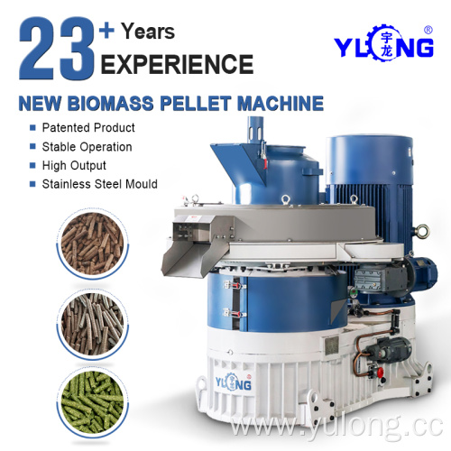 YULONG 6th XGJ850 2.5-3.5T EFB pellet machine